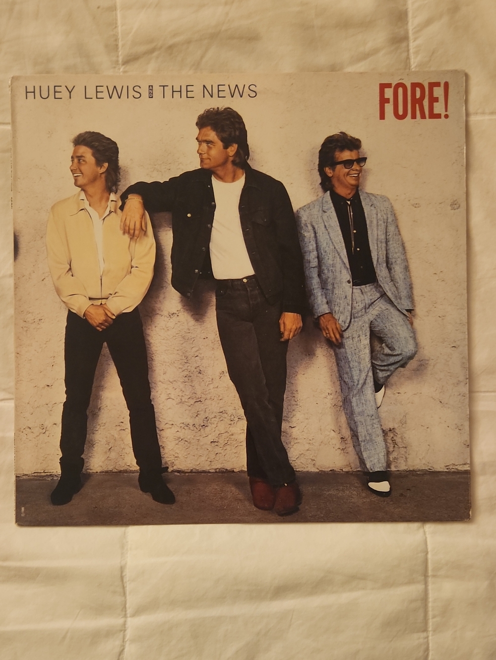Huey Lewis and The News - Fore! DJ COPY NEVER PLAYED!!! NM